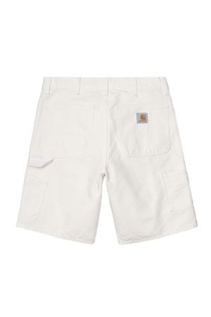 Shorts in cotone denim bianco CARHARTT WIP | I027942D6